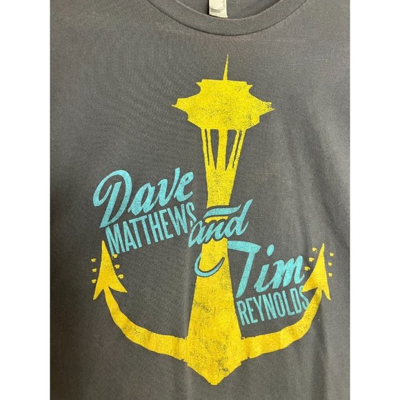 Dave Matthews Tim Reynolds McCaw Hall 2010 Seattle Women's Medium Tour T-Shirt - Picture 2 of 11